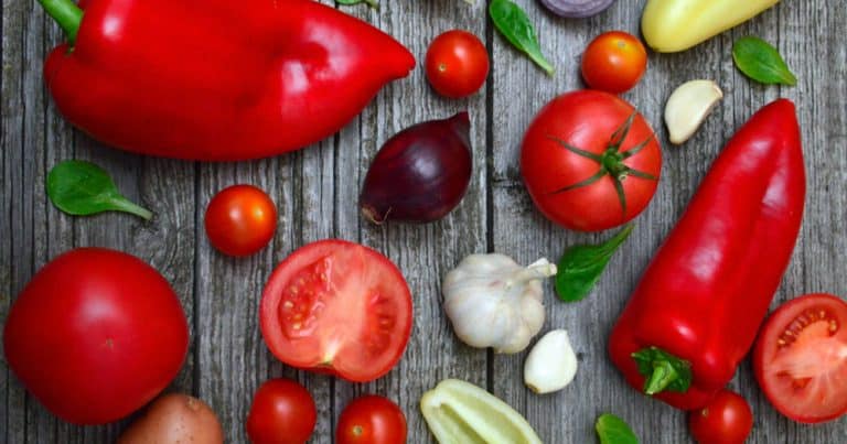 Colourful vegetables