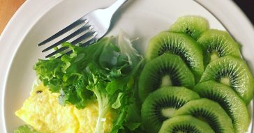 Healthy low fat breakfast