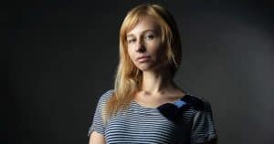 Woman with nice posture